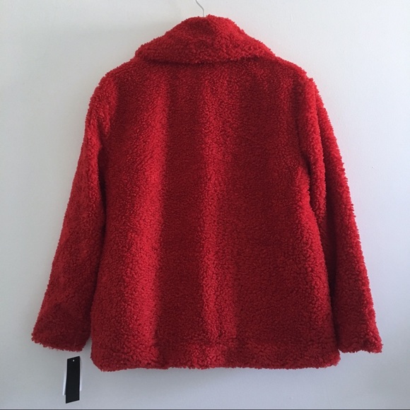 STEVE MADDEN | Oversized Teddy Shearling Jacket - Picture 2 of 4